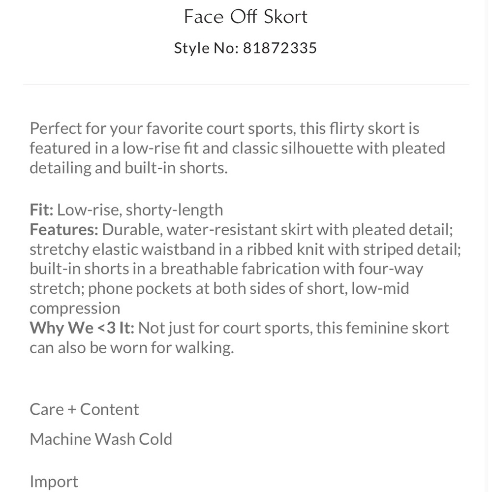 NWT Free People Face Off Skort - Picture 7 of 8